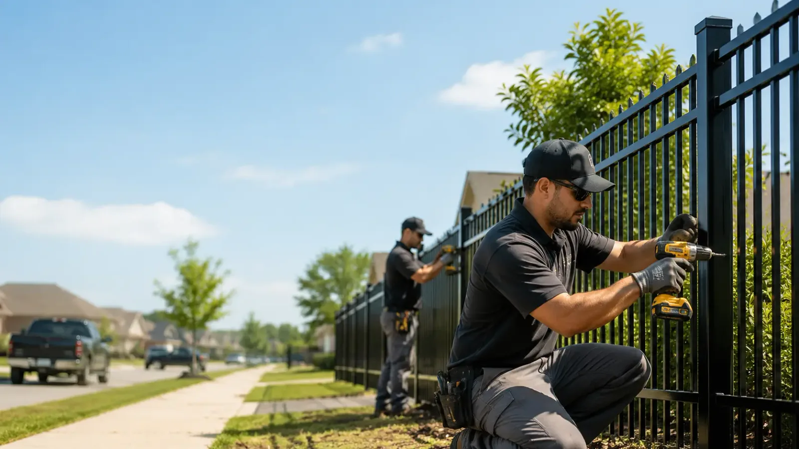 Metal Fence Installation in Alex, OK